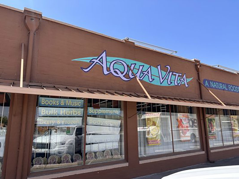 Aquavita in Tucson - storefront